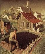 Grant Wood, Town Spring
